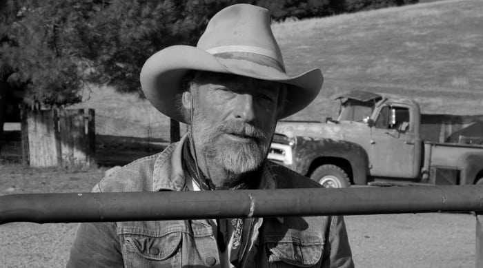 Perry King plays aging rancher Sam Kincaid in "The Divide." Image courtesy of Arya Worldwide Entertainment.